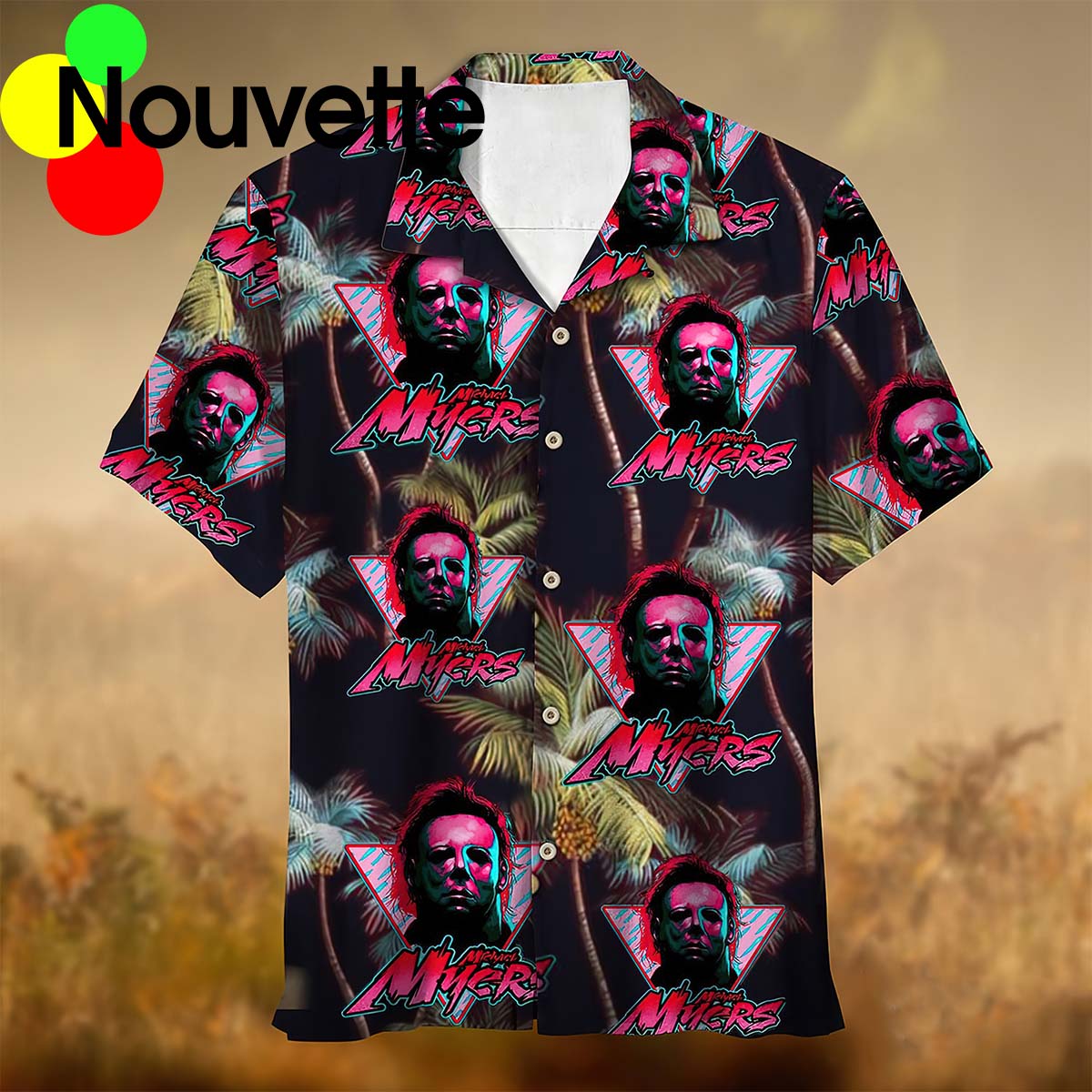 Michael Myers Tropical Hawaiian Shirt Michael Myers Tropical Hawaiian Shirt