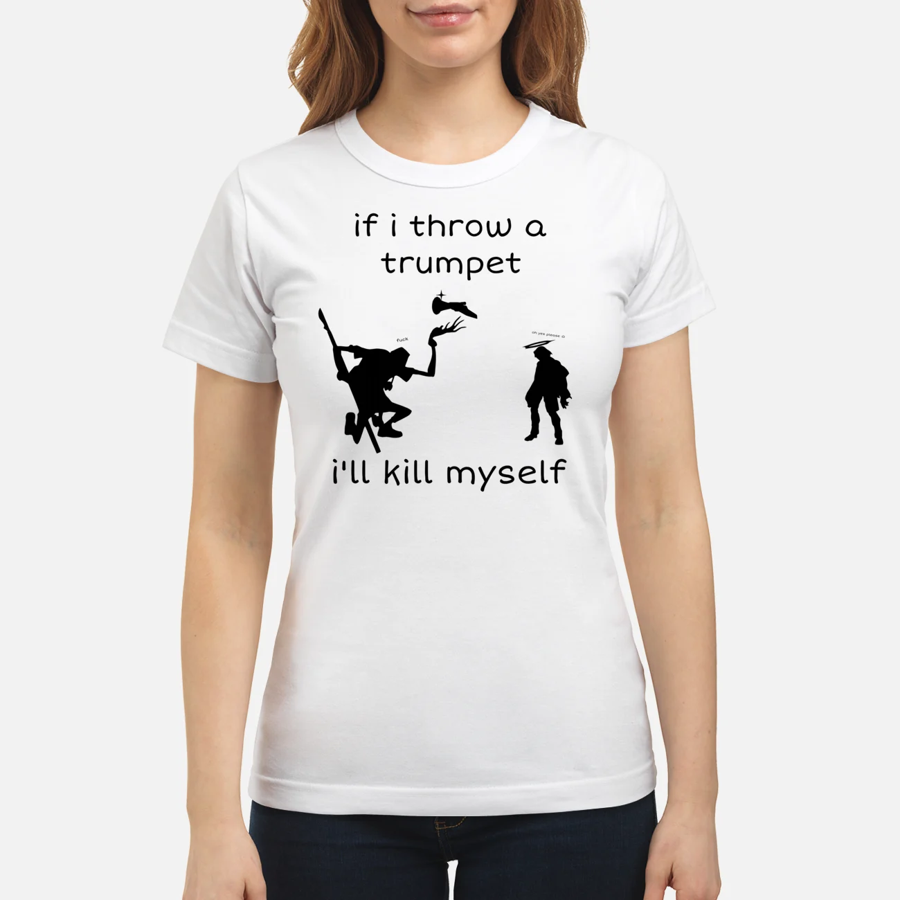 If I Throw A Trumpet I’Ll Kill Myself Shirt If I Throw A Trumpet I’Ll Kill Myself Shirt
