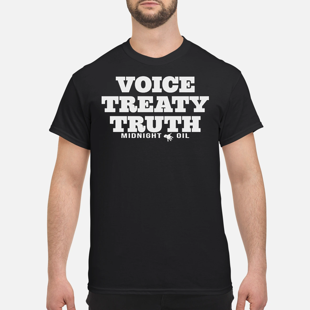 Voice Treaty Truth Midnight Oil Shirt Voice Treaty Truth Midnight Oil Shirt