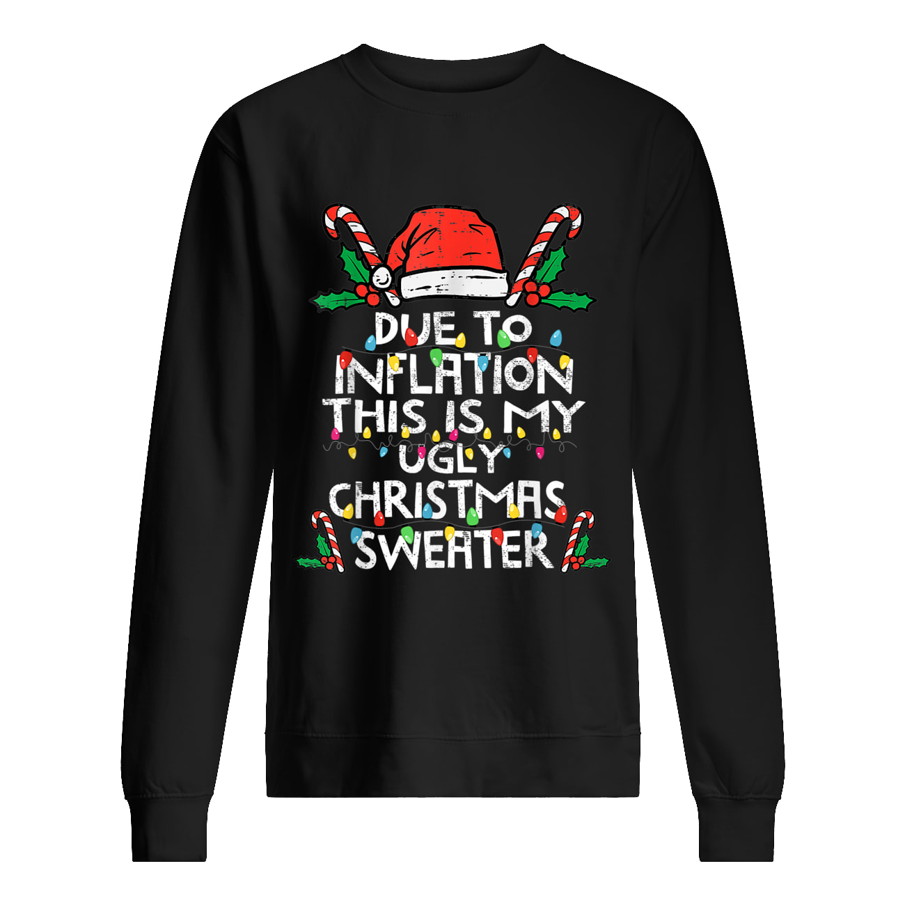 Due To Inflation This Is My Ugly Christmas Sweater Due To Inflation This Is My Ugly Christmas Sweater