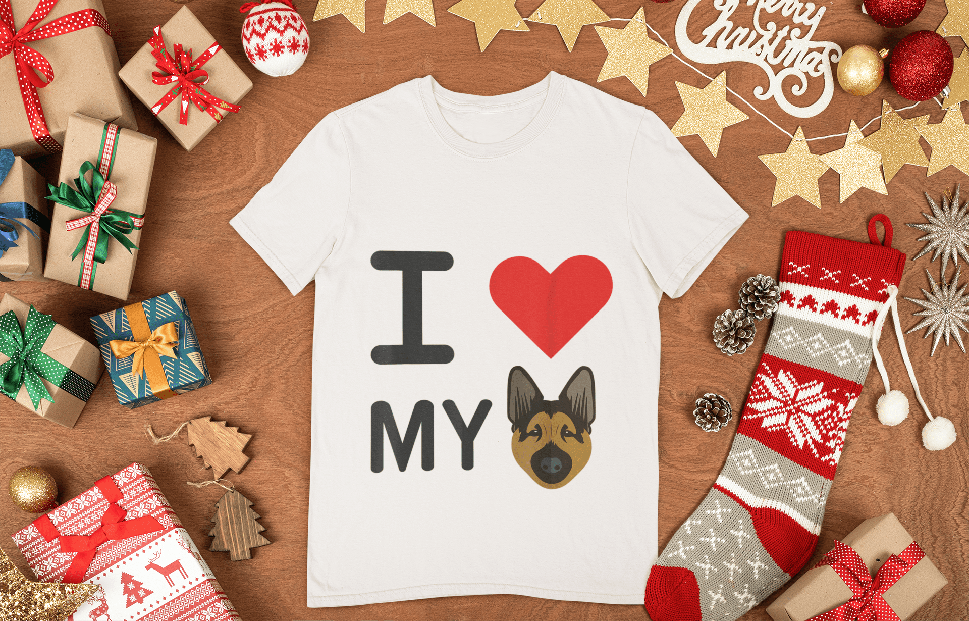 I Love My German Shepherd Shirt I Love My German Shepherd Shirt