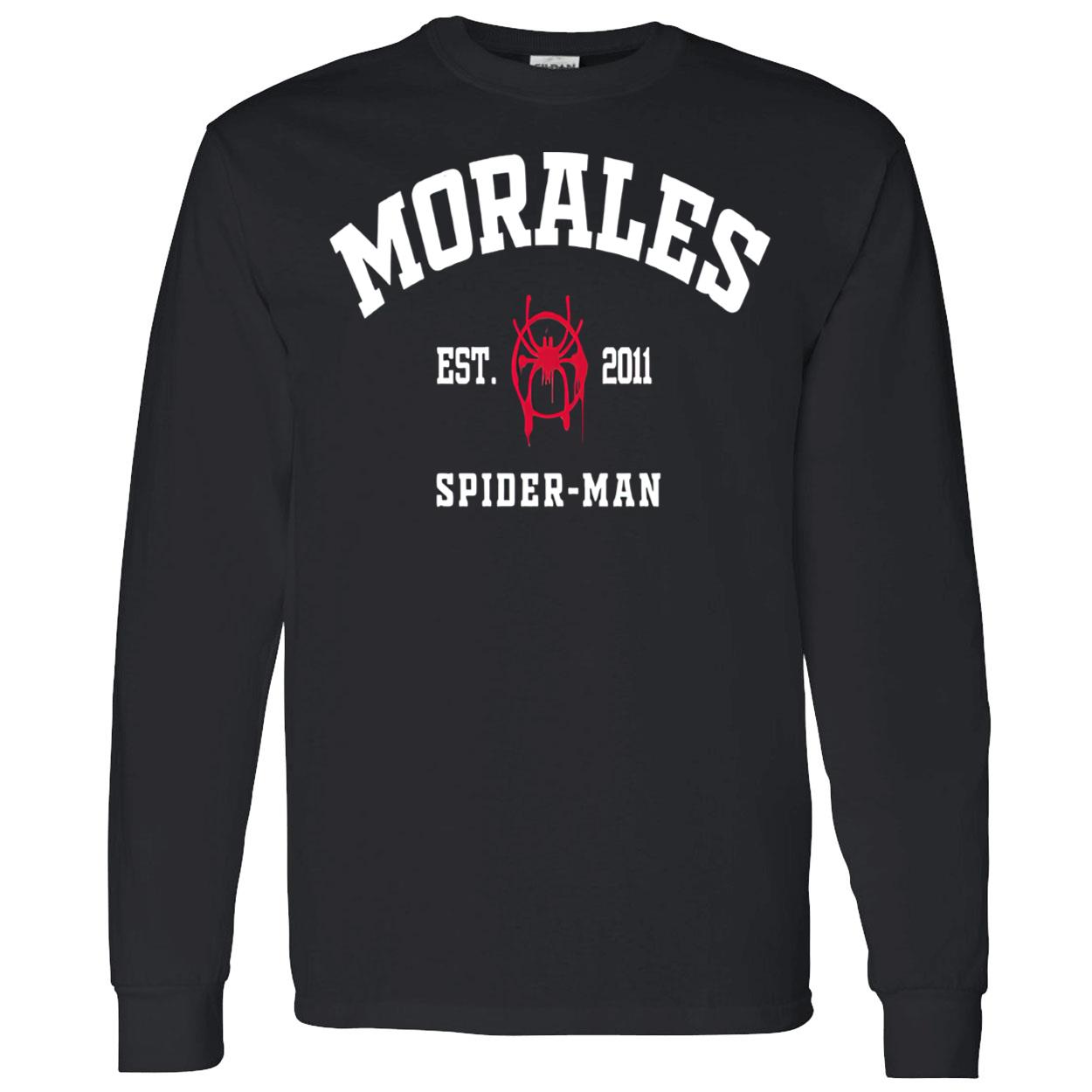 Morales Est 2011 Spider-Man Shirt Morales Est 2011 Spider-Man Shirt