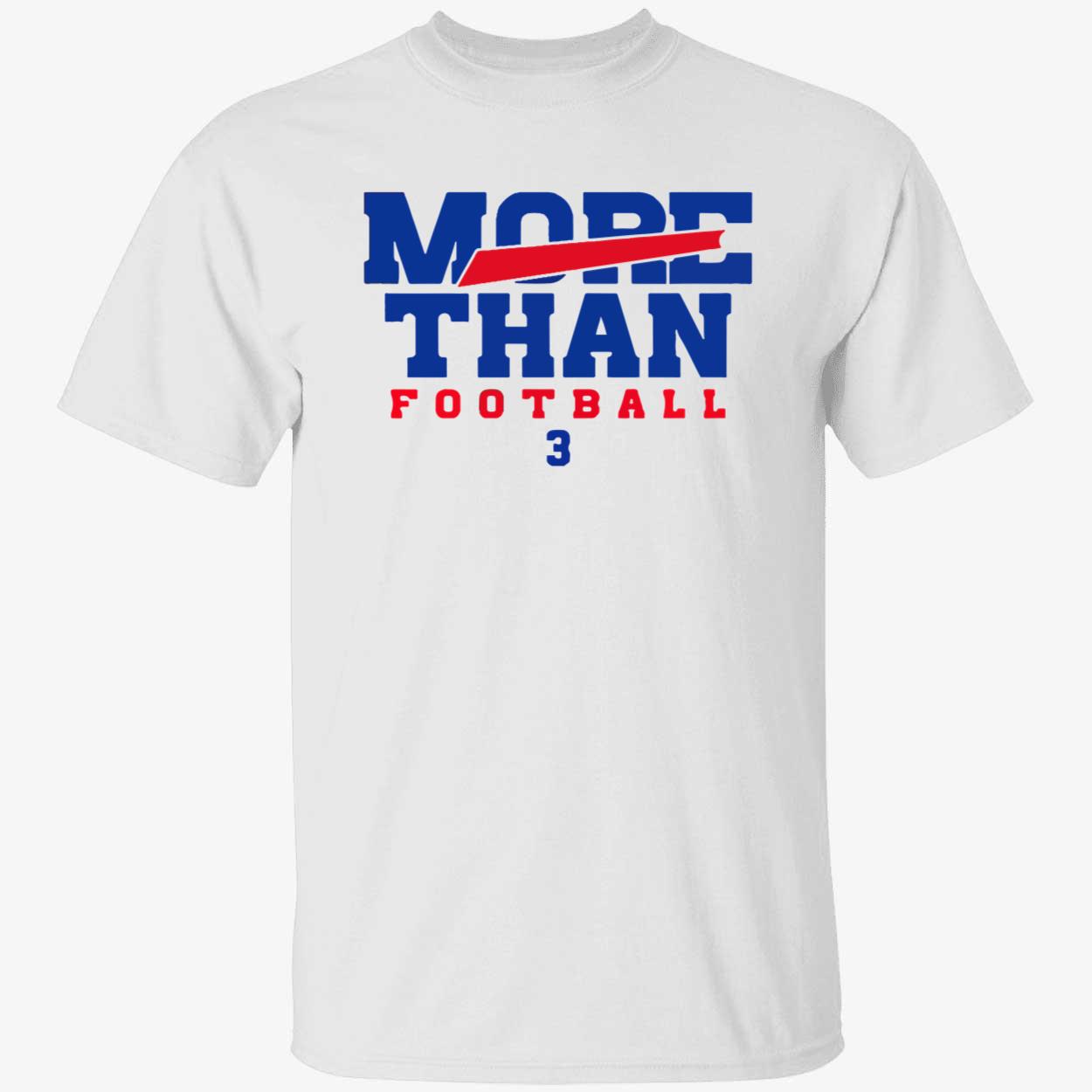 Damar Hamlin More Than Football 3 Shirt Damar Hamlin More Than Football 3 Shirt