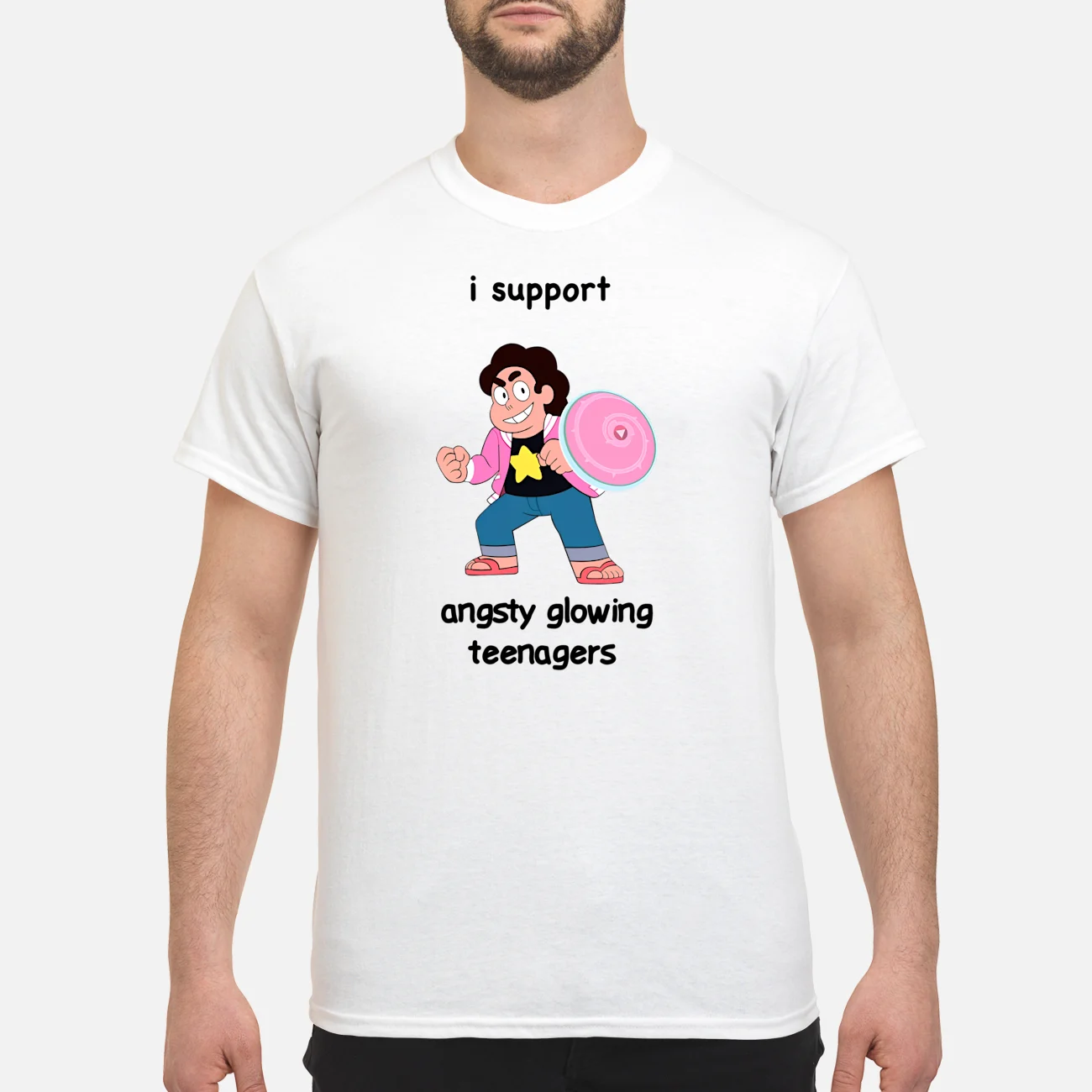 I Support Angsty Glowing Teenagers Shirt I Support Angsty Glowing Teenagers Shirt