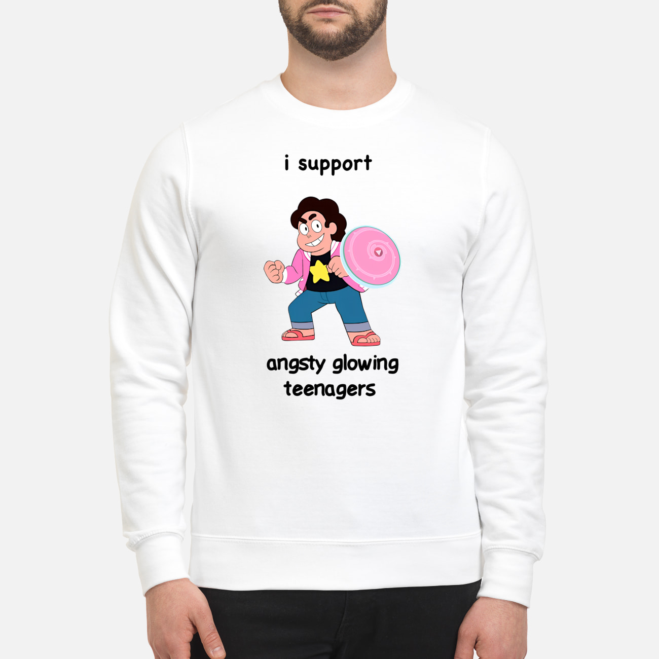 I Support Angsty Glowing Teenagers Shirt I Support Angsty Glowing Teenagers Shirt
