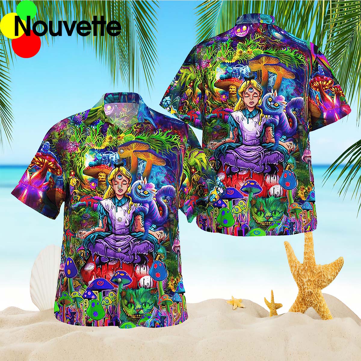 Alice In Wonderland Hawaiian Shirt Alice In Wonderland Hawaiian Shirt