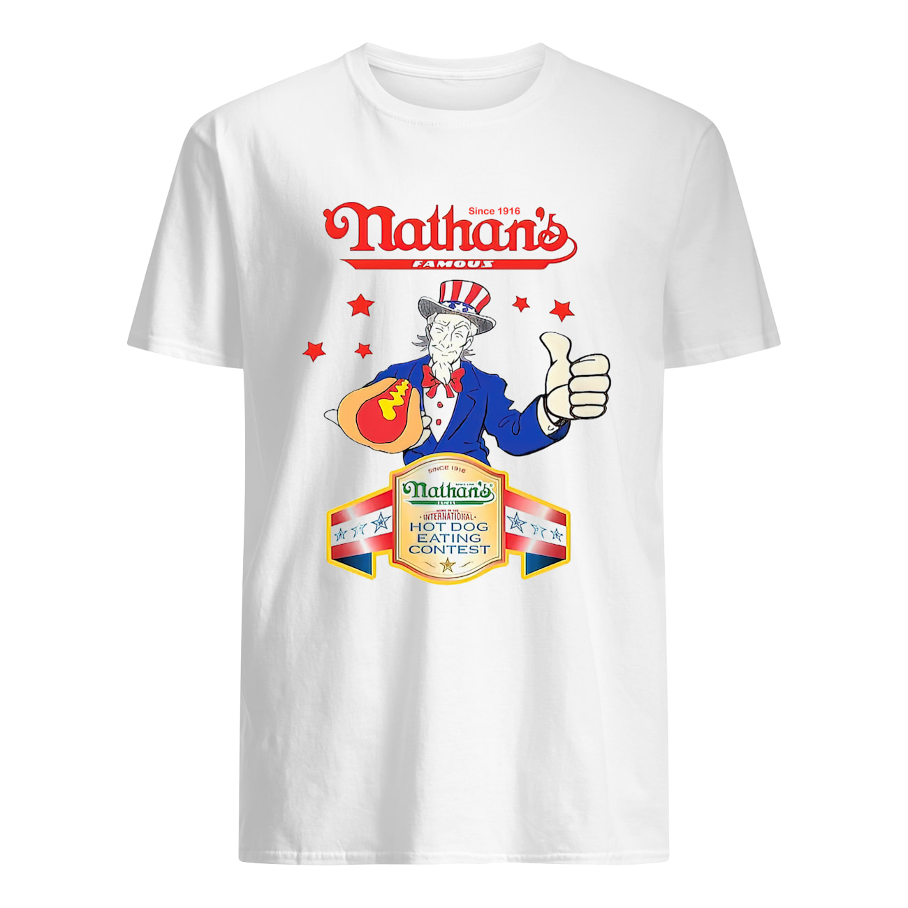 Joey Chestnut Nathans Hot Dog Eating Shirt Joey Chestnut Nathans Hot Dog Eating Shirt
