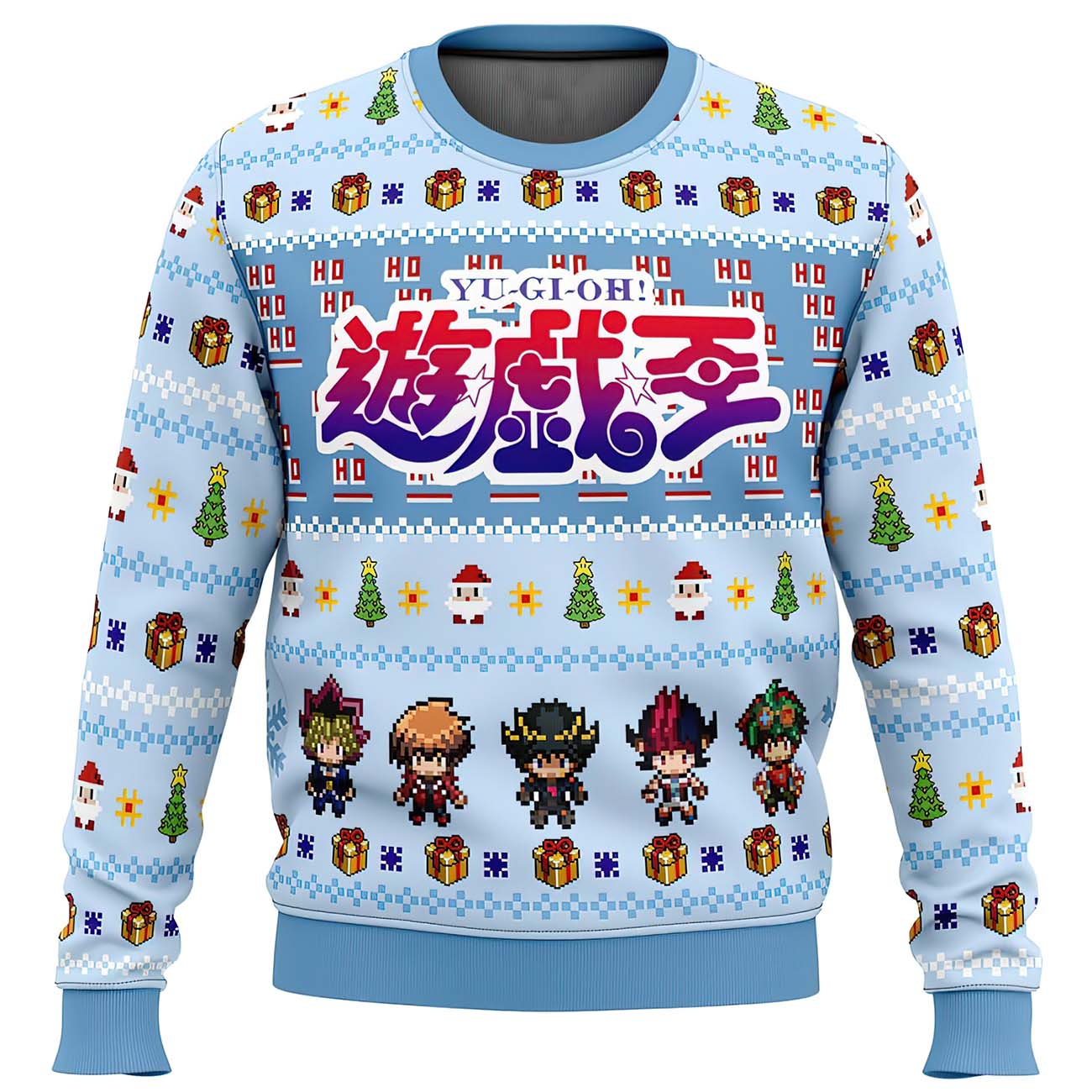 Yugioh Character Ugly Christmas Sweater Yugioh Character Ugly Christmas Sweater