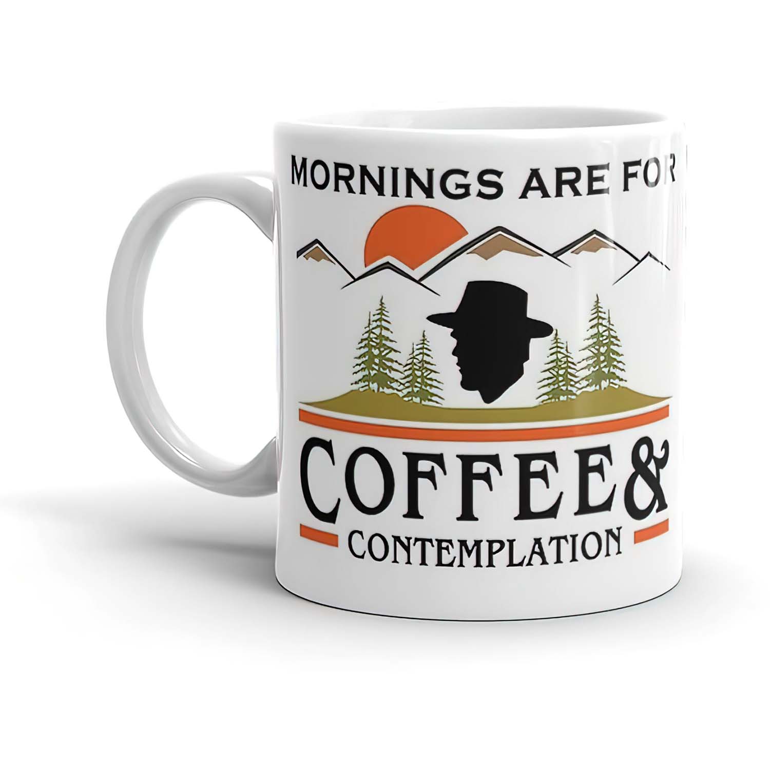 Mornings Are For Coffee And Contemplation Mug Mornings Are For Coffee And Contemplation Mug
