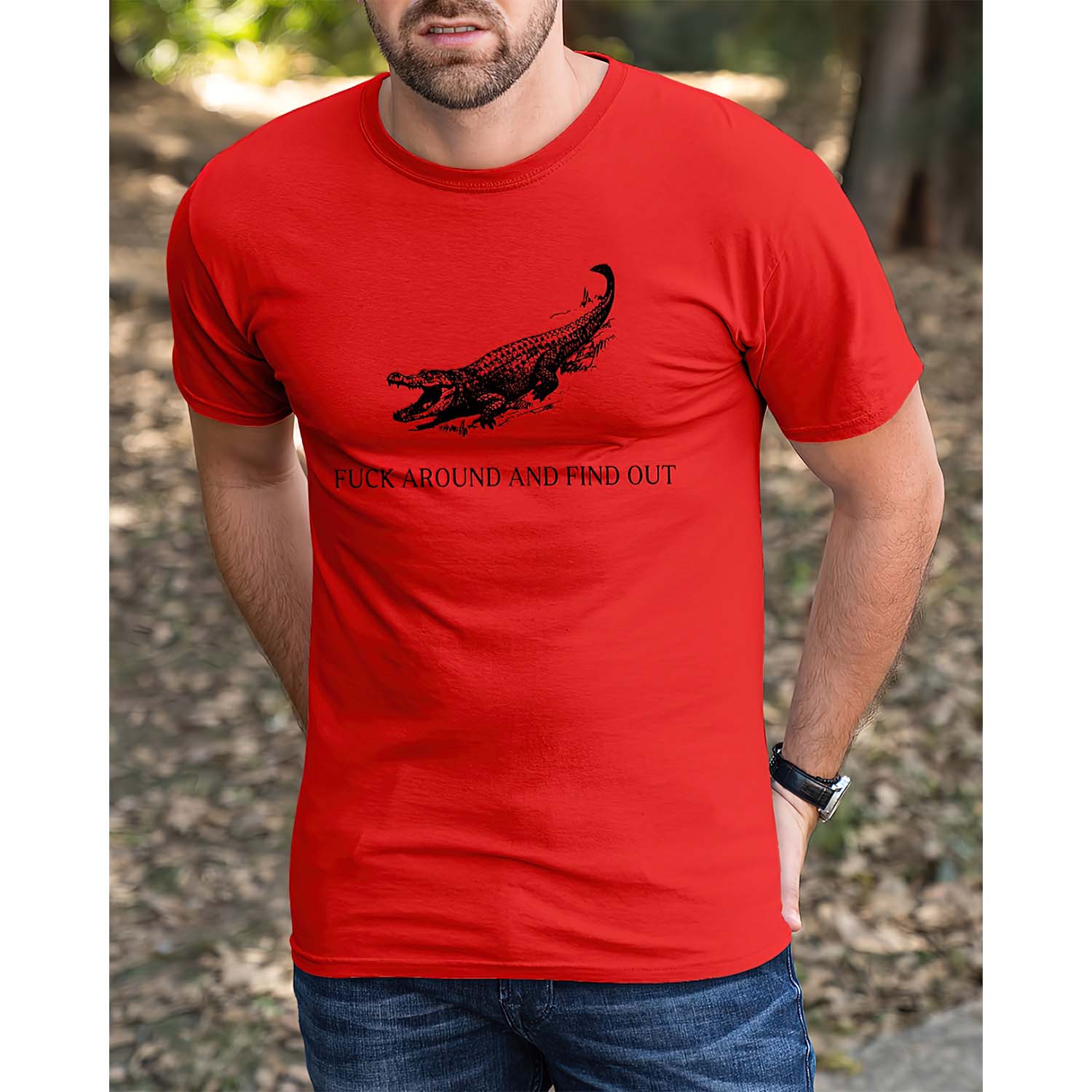 Crocodile F*Ck Around And Find Out Shirt Crocodile F*Ck Around And Find Out Shirt