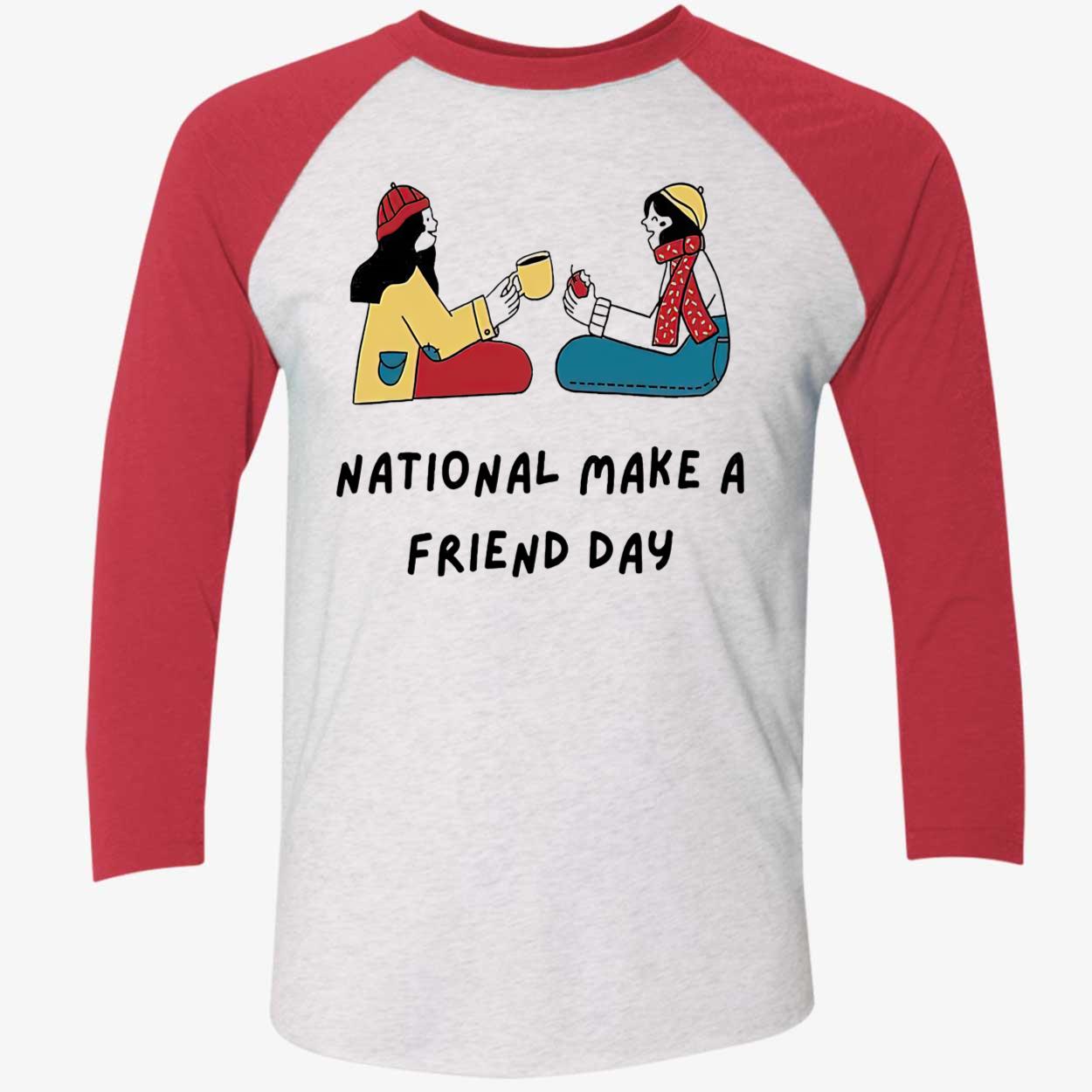 National Make A Friend Day Shirt National Make A Friend Day Shirt
