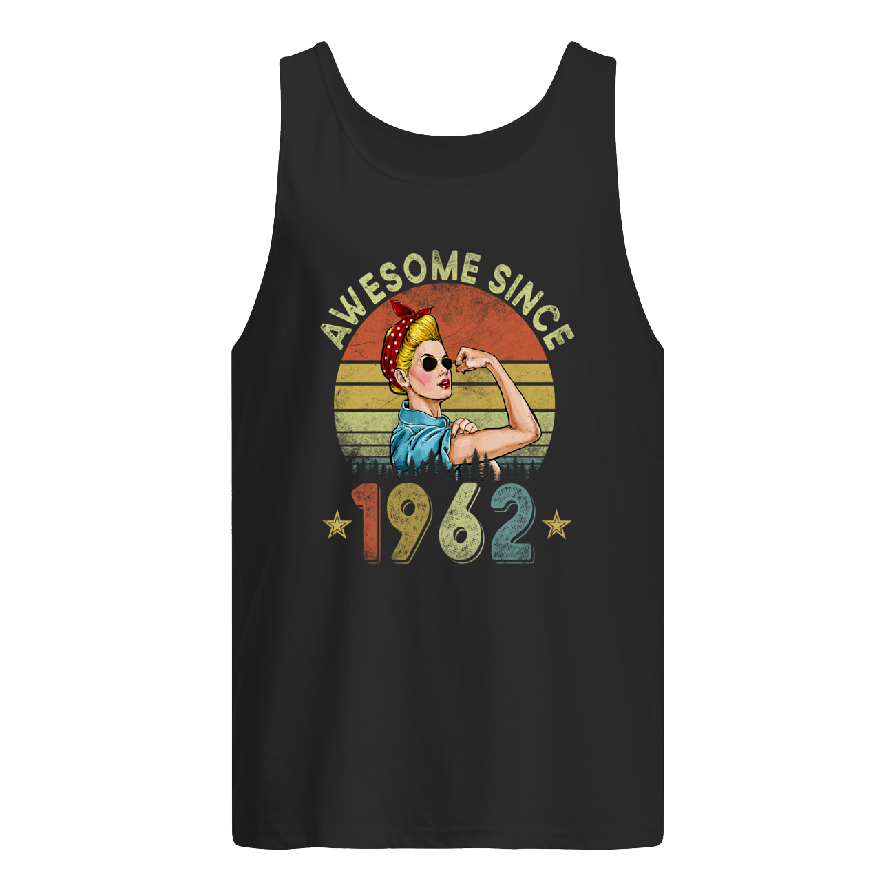 Messy Bun Awesome Since 1962 Shirt Messy Bun Awesome Since 1962 Shirt