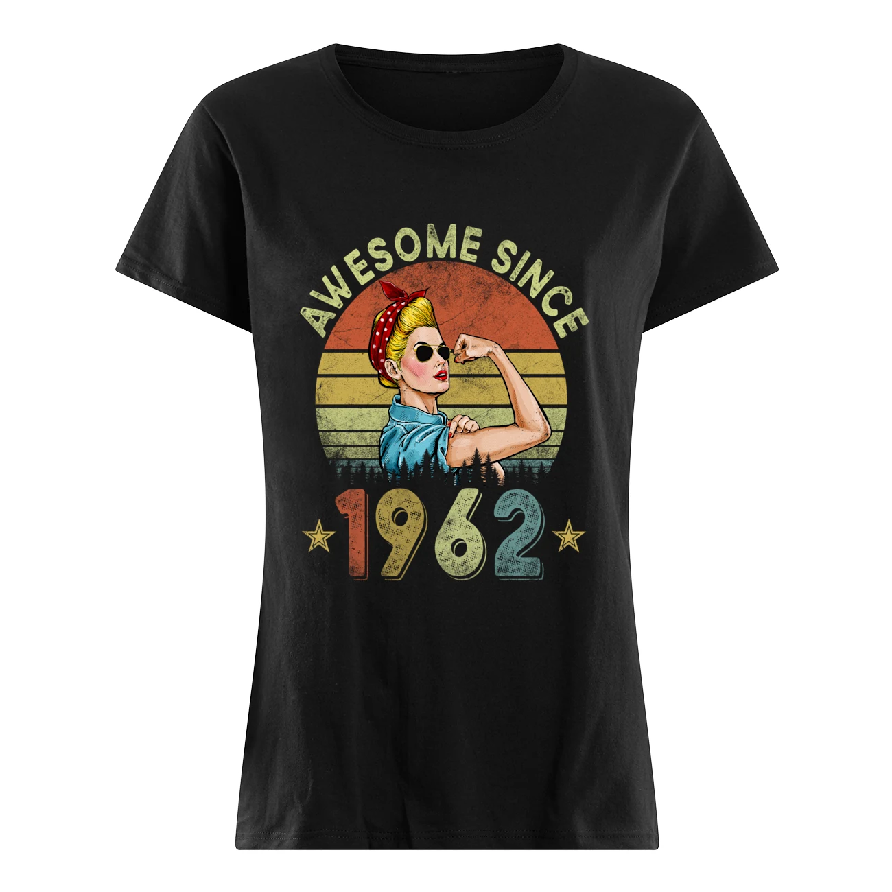 Messy Bun Awesome Since 1962 Shirt Messy Bun Awesome Since 1962 Shirt