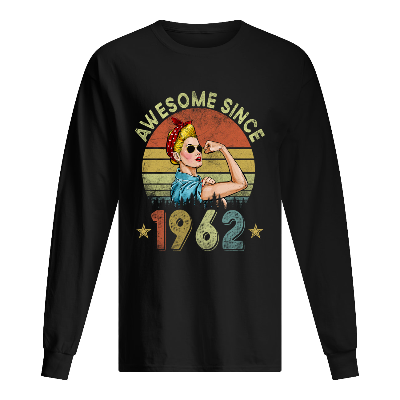 Messy Bun Awesome Since 1962 Shirt Messy Bun Awesome Since 1962 Shirt