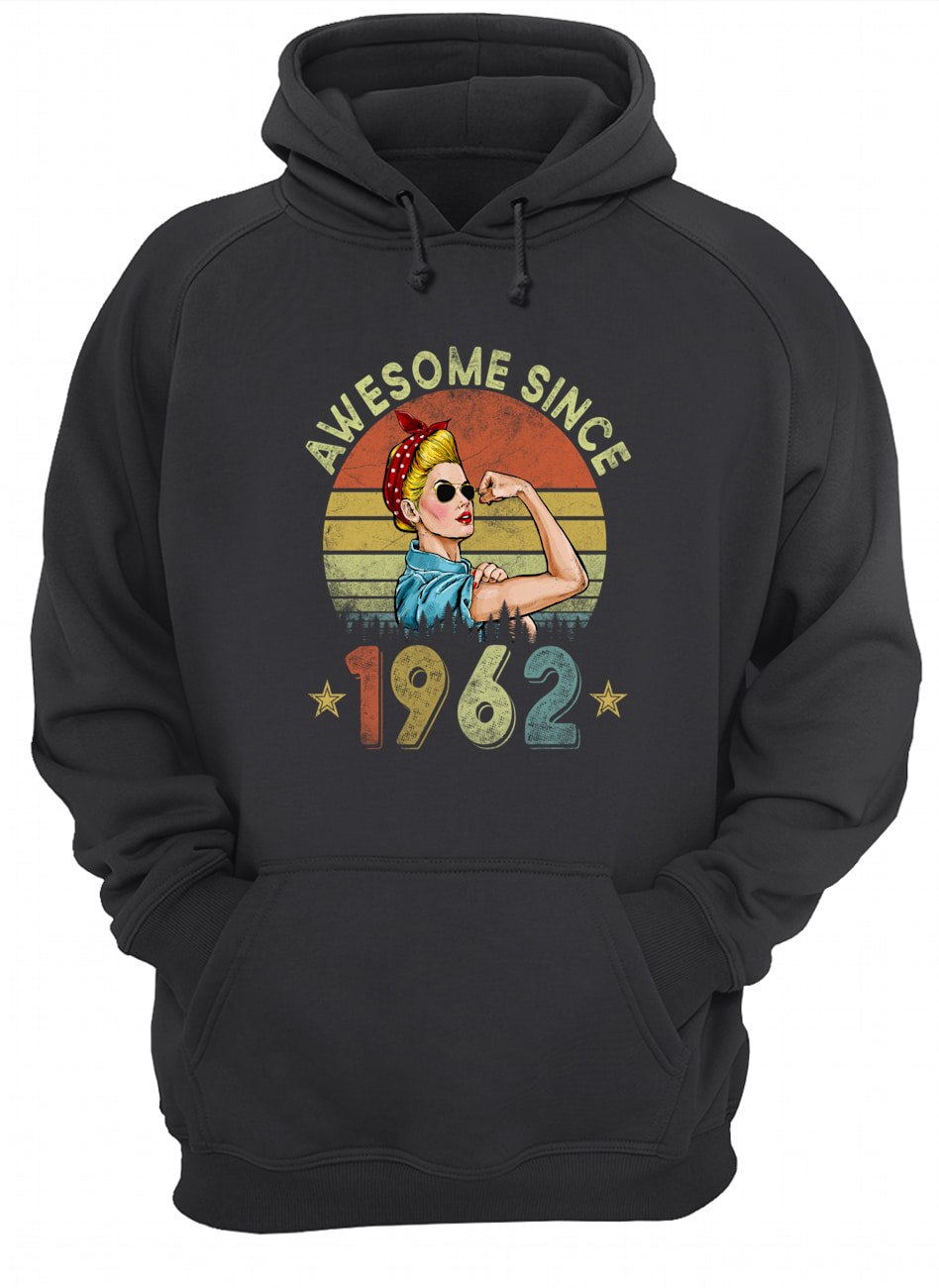 Messy Bun Awesome Since 1962 Shirt Messy Bun Awesome Since 1962 Shirt