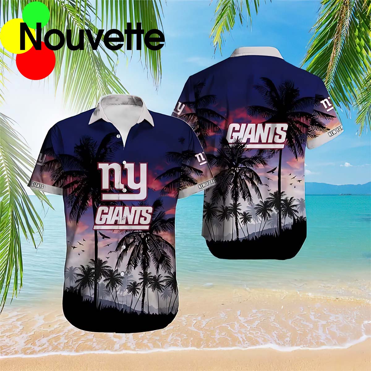 New York Giants Football Hawaiian Shirt New York Giants Football Hawaiian Shirt