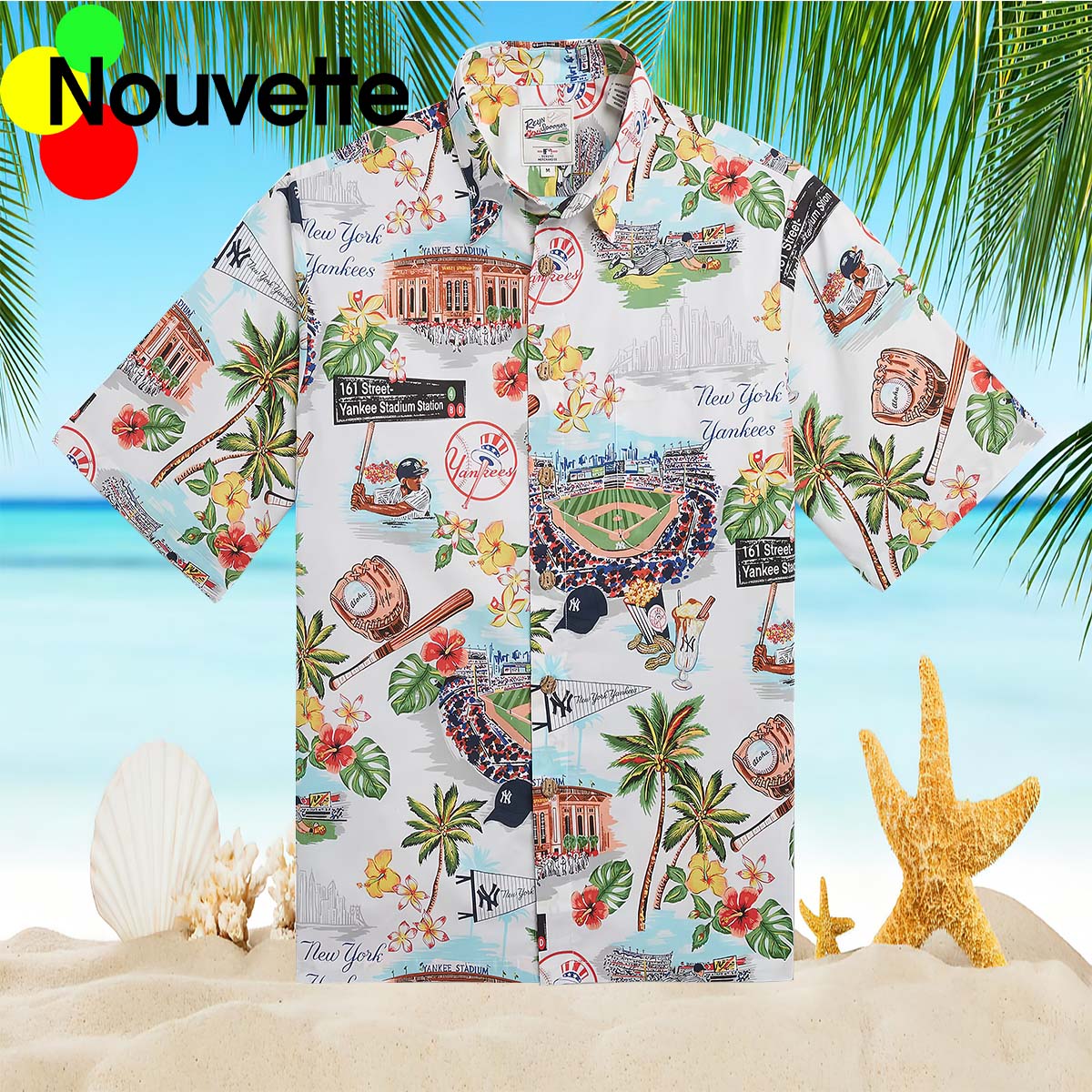 Yankees Scenic Hawaiian Shirt