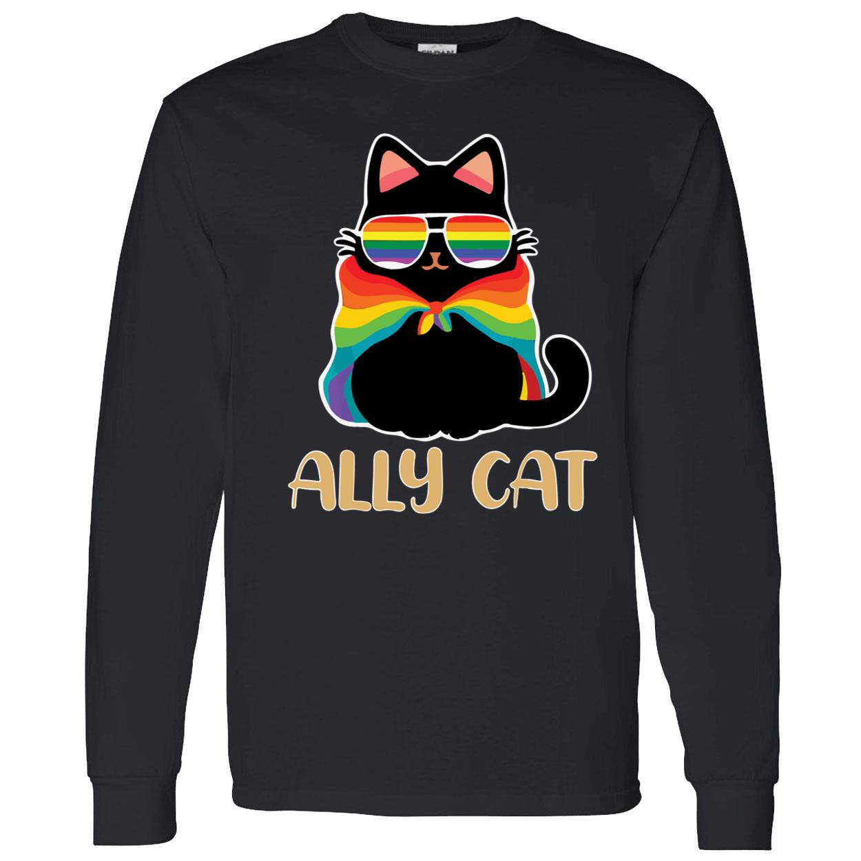 Lgbt Ally Cat Shirt Lgbt Ally Cat Shirt