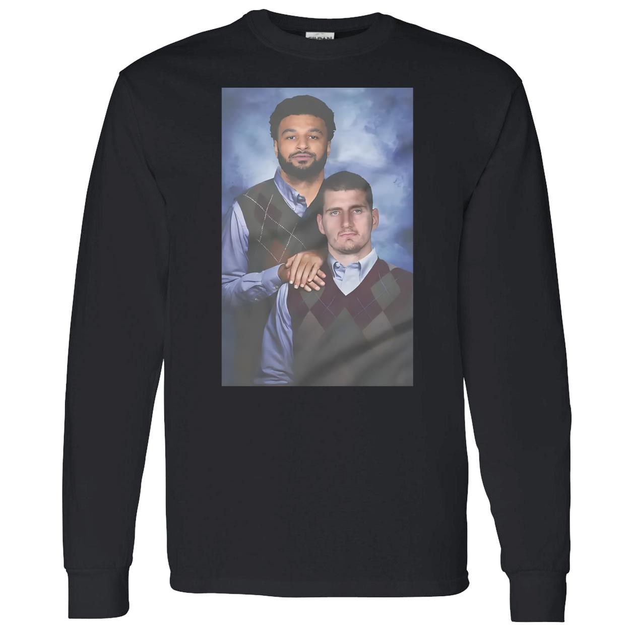 Nikola Jokic And Jamal Murray Step Brothers Shirt Nikola Jokic And Jamal Murray Step Brothers Shirt