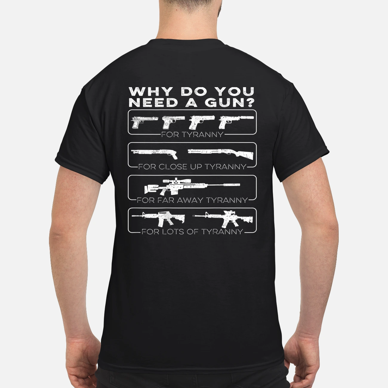 Why Do You Need A Gun Tyranny Shirt Why Do You Need A Gun Tyranny Shirt