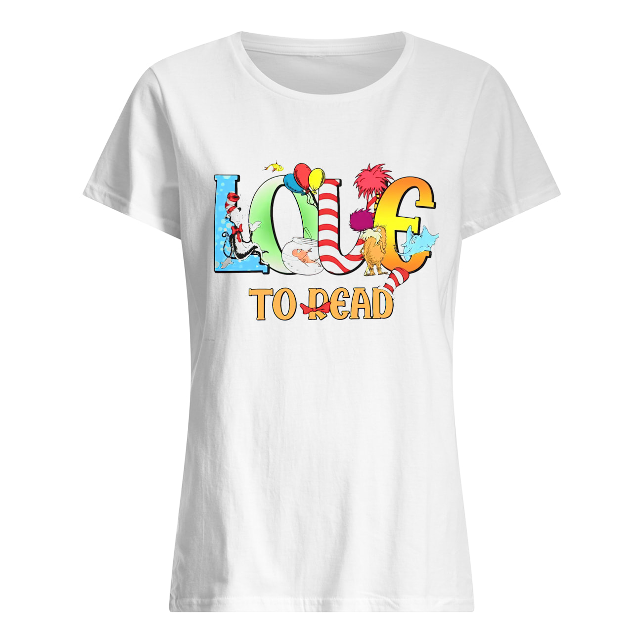 Dr Seuss Love To Read Shirt Dr Seuss Love To Read Shirt
