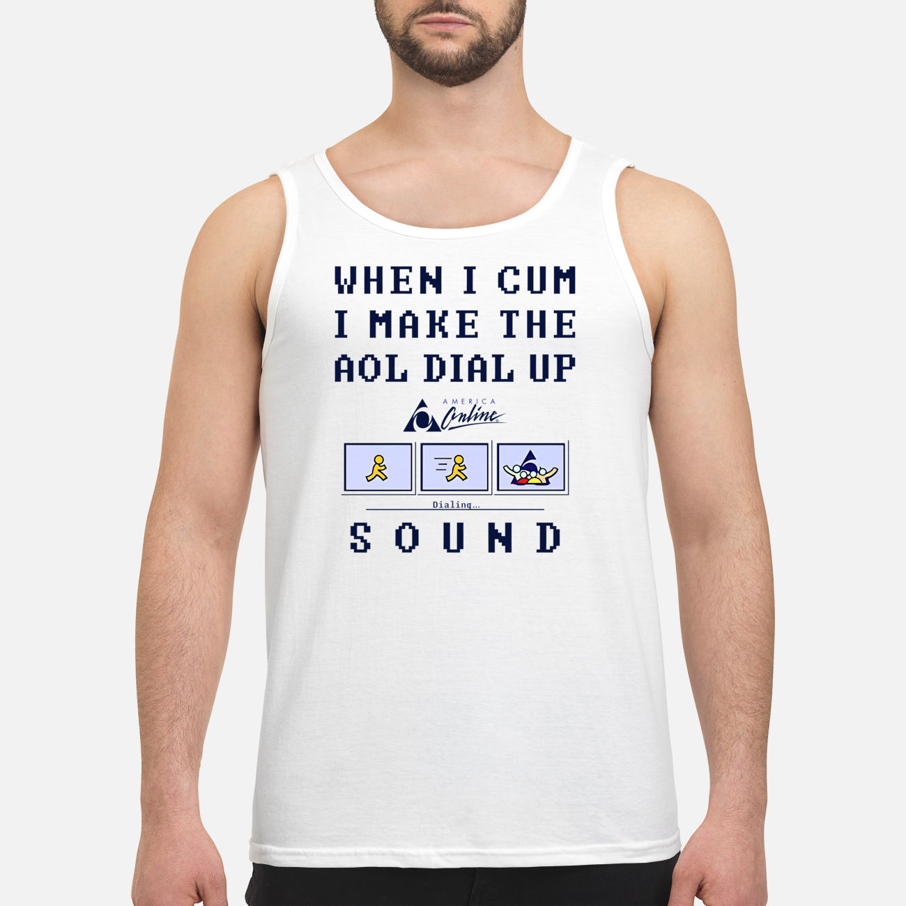 When I C*M I Make The Aol Dial Up Sound Shirt When I C*M I Make The Aol Dial Up Sound Shirt