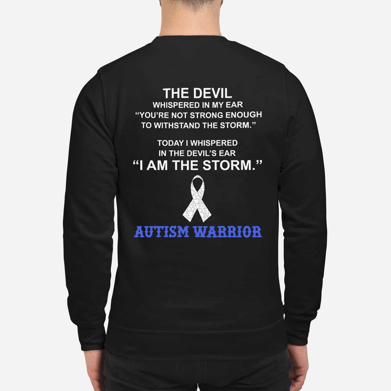 The Devil Whispered In My Ear You’Re Not Strong Enough Back Aop Shirt The Devil Whispered In My Ear You’Re Not Strong Enough Back Aop Shirt