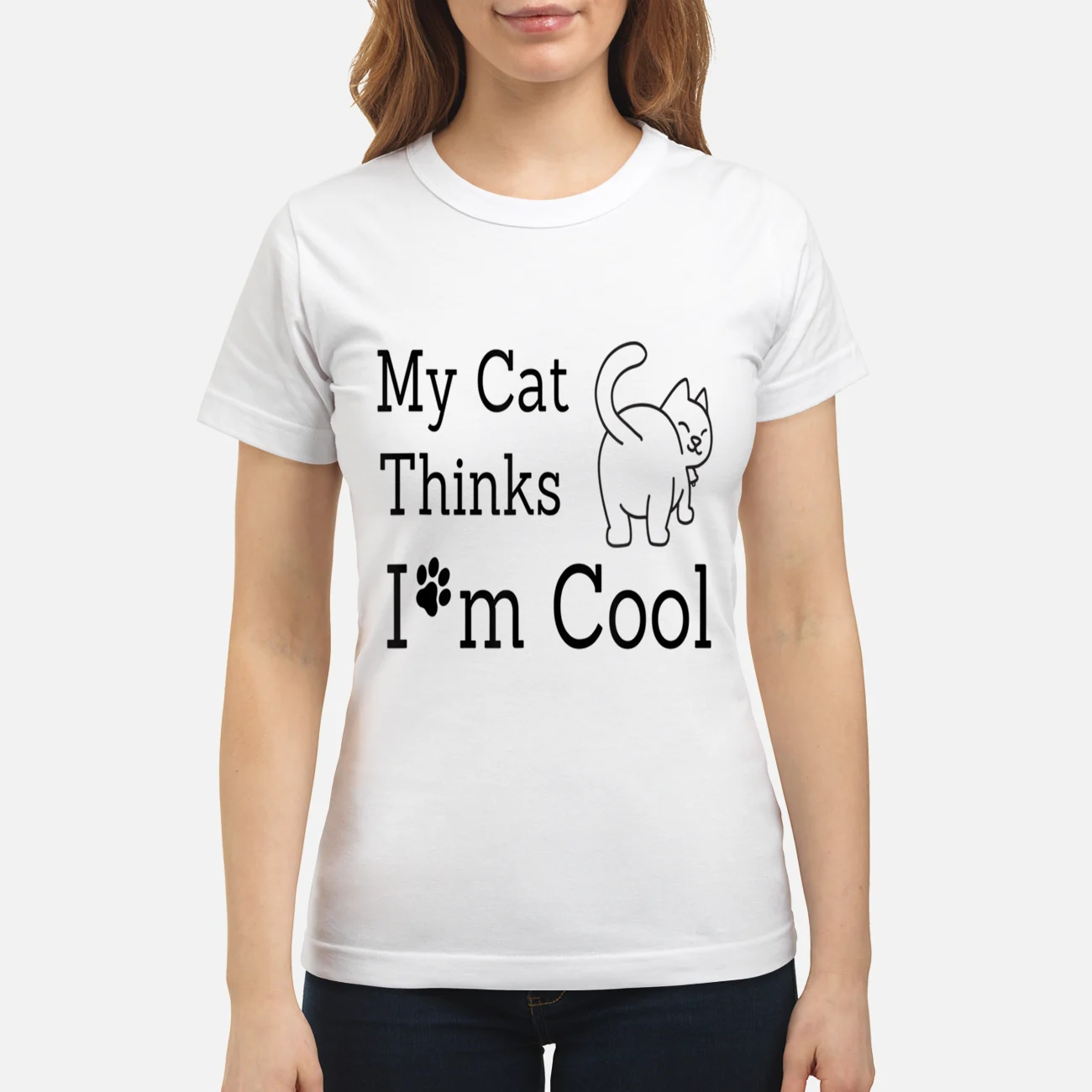 My Cat Thinks I’M Cool Shirt My Cat Thinks I’M Cool Shirt