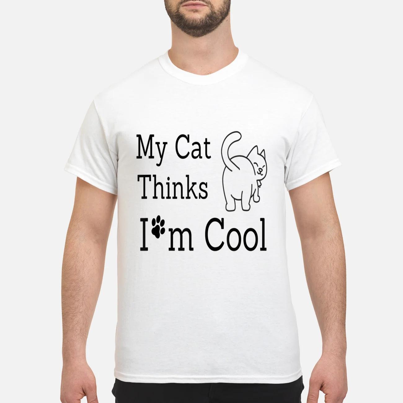 My Cat Thinks I’M Cool Shirt My Cat Thinks I’M Cool Shirt