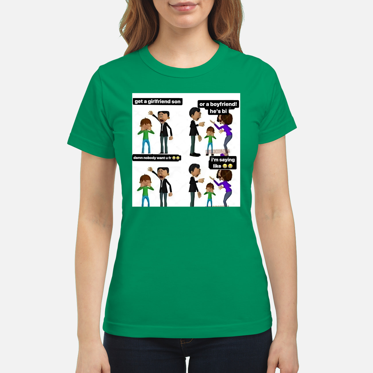 Get A Girlfriend Son Or A Boyfriend He’S Bi Meme Shirt Get A Girlfriend Son Or A Boyfriend He’S Bi Meme Shirt