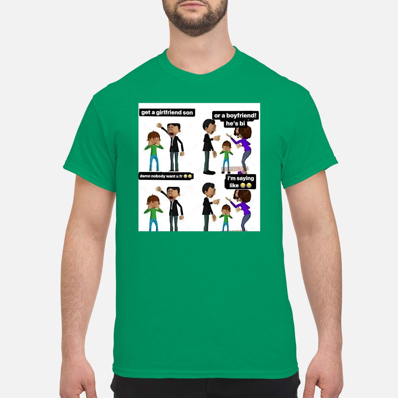 Get A Girlfriend Son Or A Boyfriend He’S Bi Meme Shirt