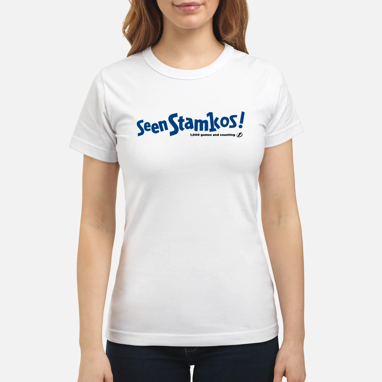 Seen Stamkos 1000 Games And Counting Shirt Seen Stamkos 1000 Games And Counting Shirt