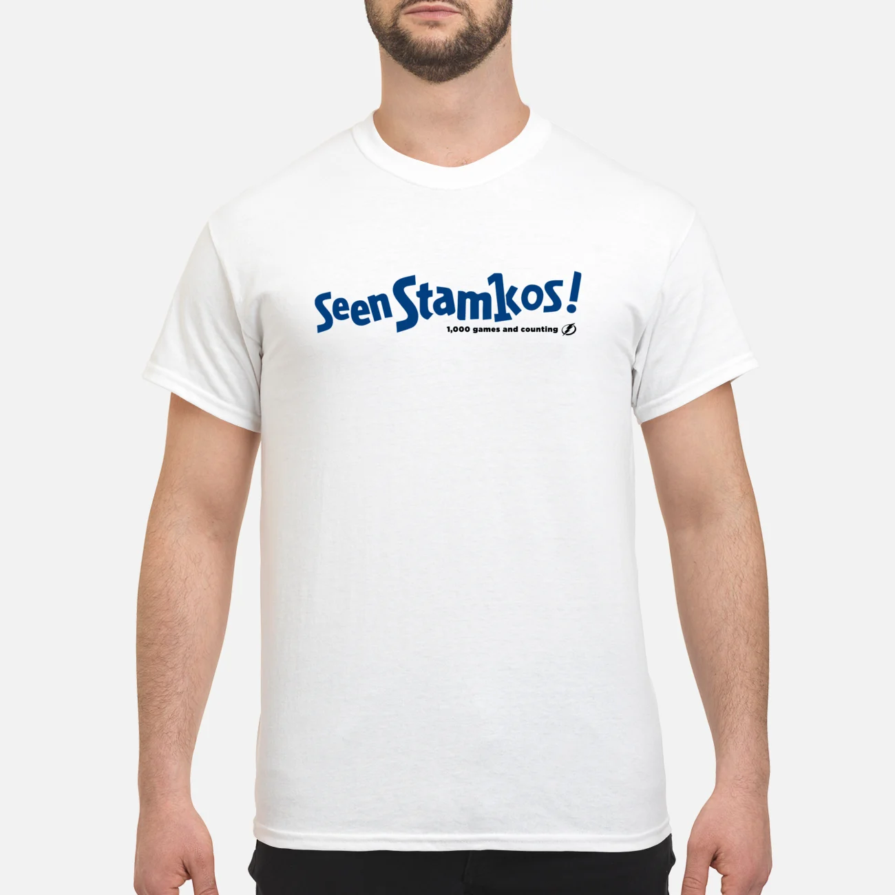 Seen Stamkos 1000 Games And Counting Shirt Seen Stamkos 1000 Games And Counting Shirt