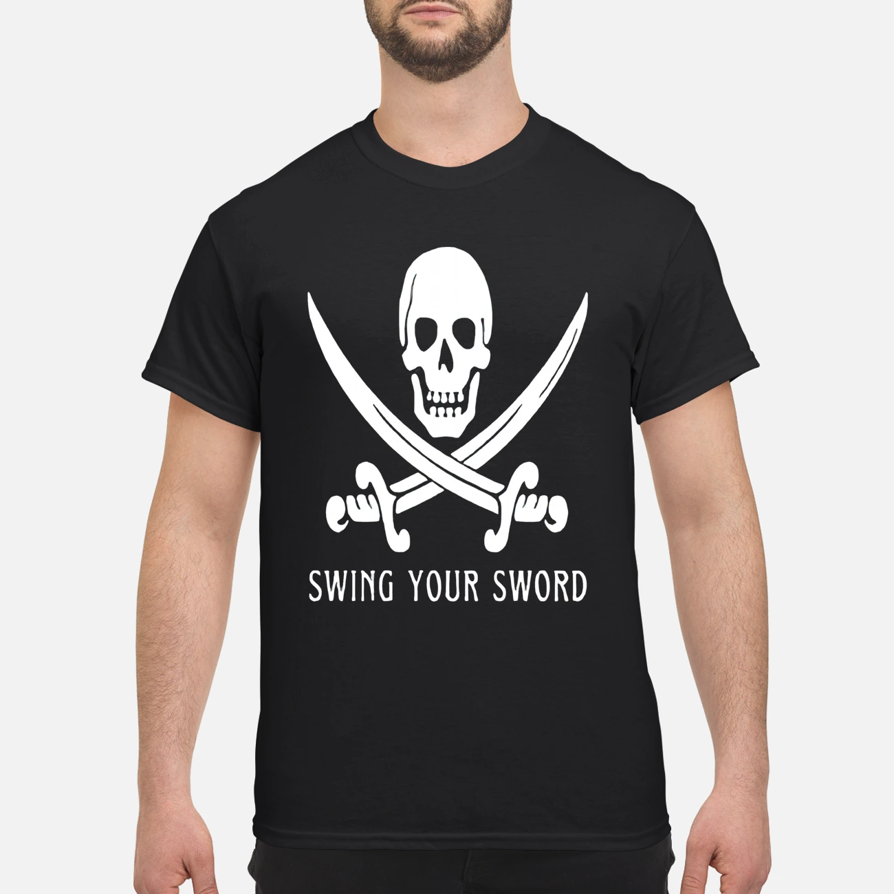 Mike Leach Wsu Pirate Swing Your Sword Shirt Mike Leach Wsu Pirate Swing Your Sword Shirt