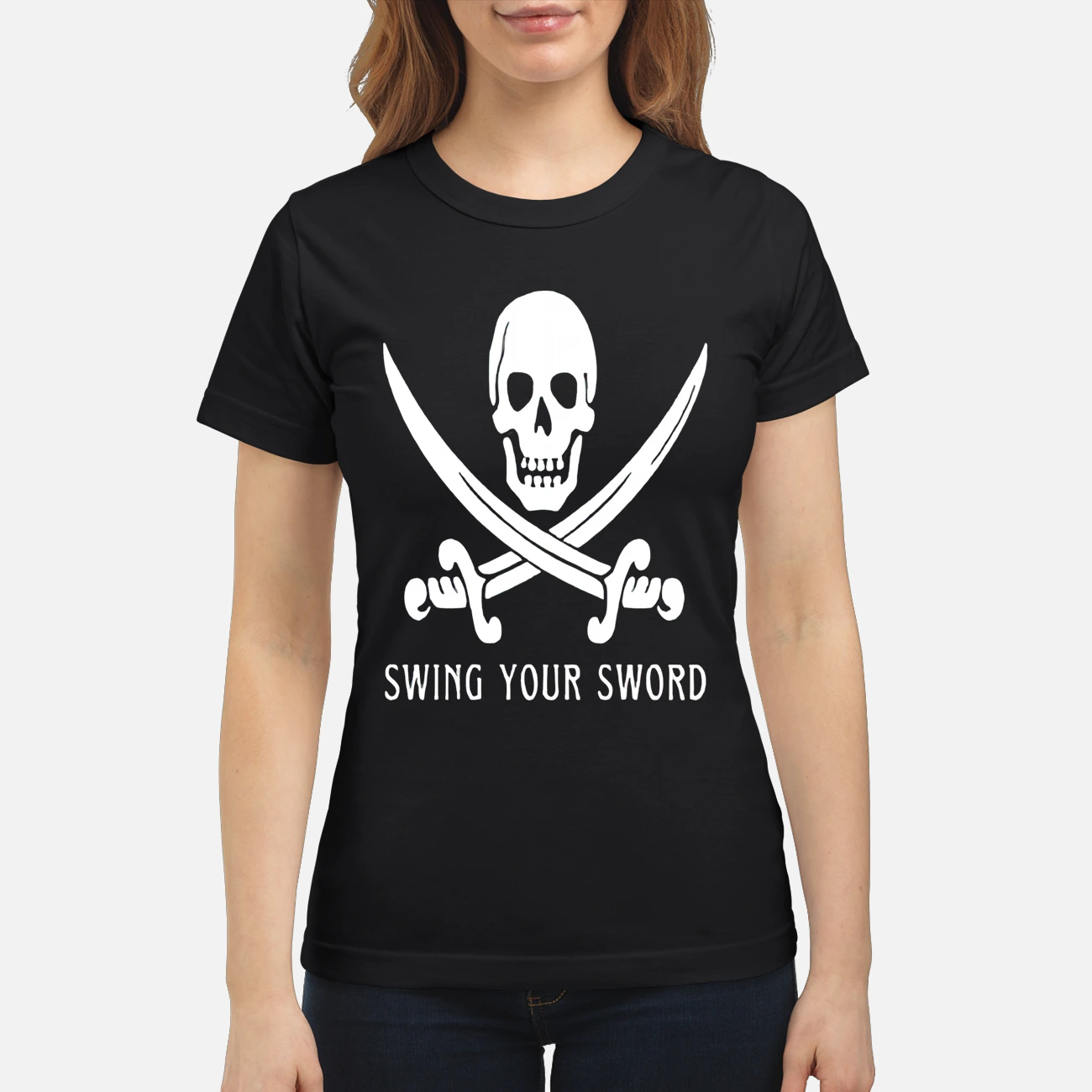 Mike Leach Wsu Pirate Swing Your Sword Shirt