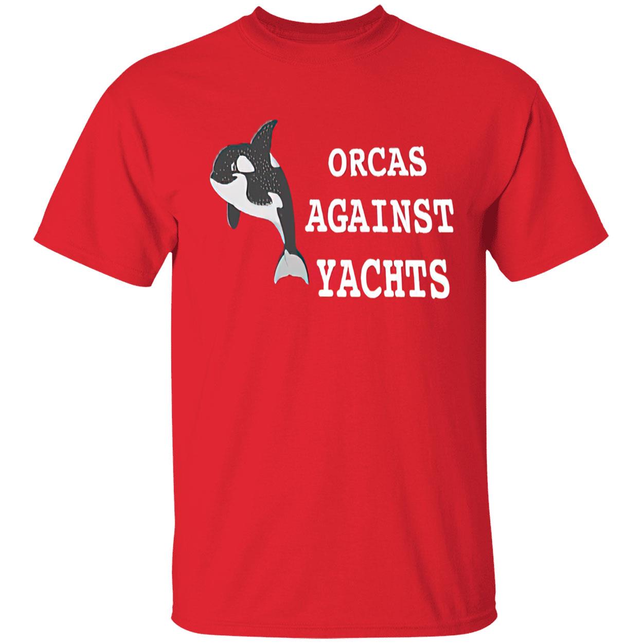 Orcas Against Yachts Shirt