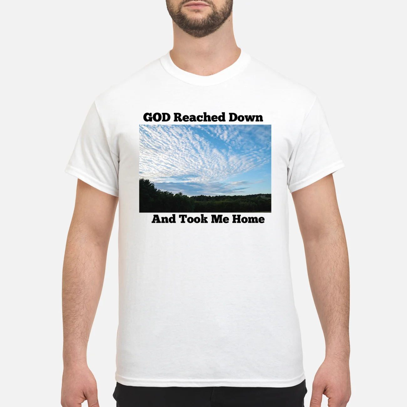 God Reached Down And Took Me Home Shirt God Reached Down And Took Me Home Shirt