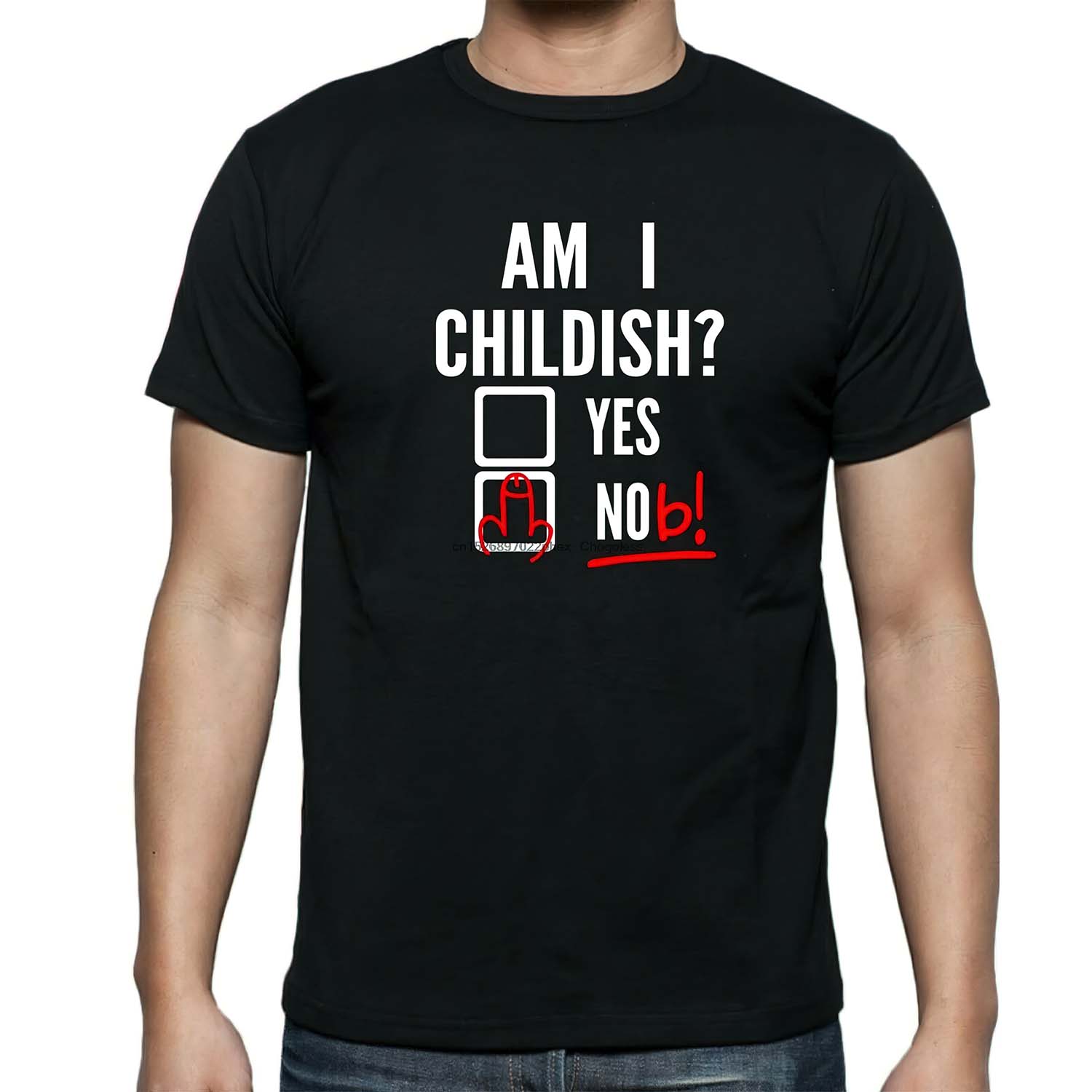 Am I Childish Yes Nob Shirt Am I Childish Yes Nob Shirt