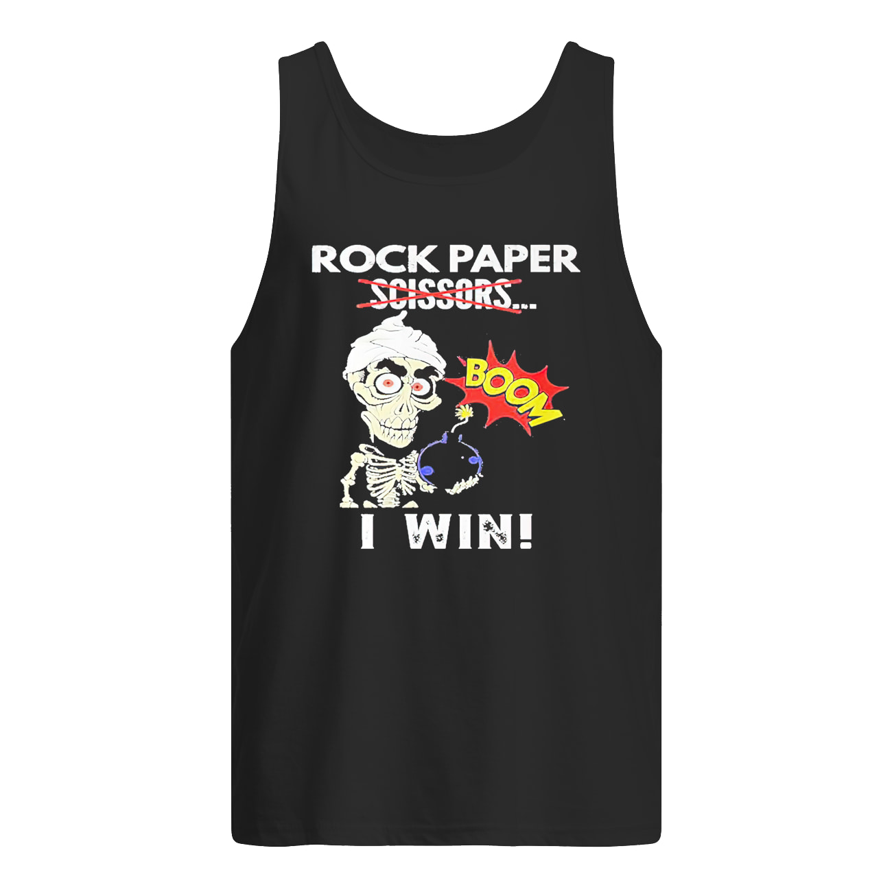 Rock Paper Scissors Boom I Win Shirt Rock Paper Scissors Boom I Win Shirt