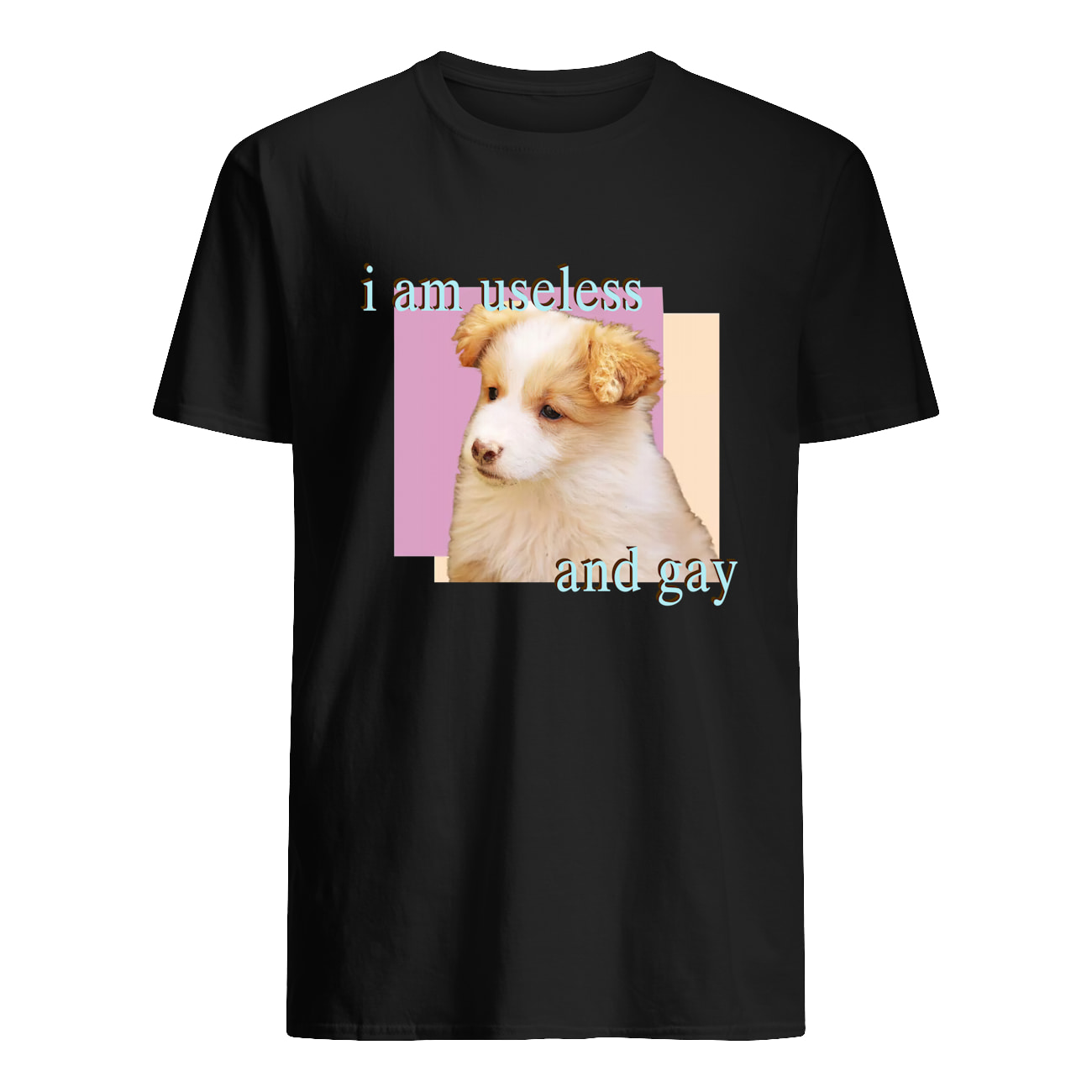 Dog I Am Useless And Gay Shirt