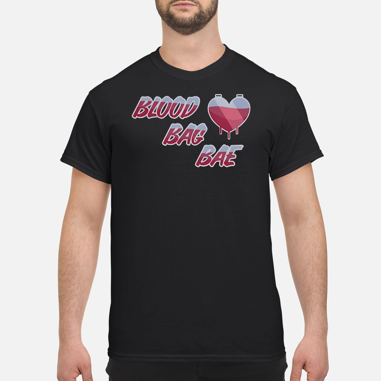 Blood Bag Bae Heart Shirt Blood Bag Bae Heart Shirt