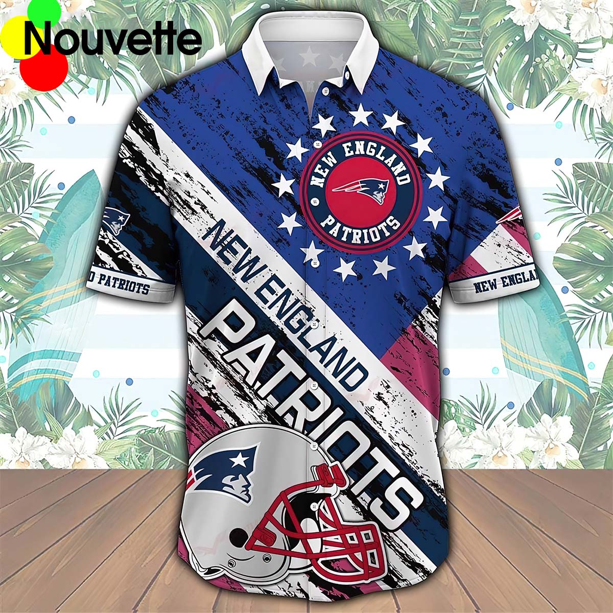 New England Patriots Hawaiian Shirt New England Patriots Hawaiian Shirt
