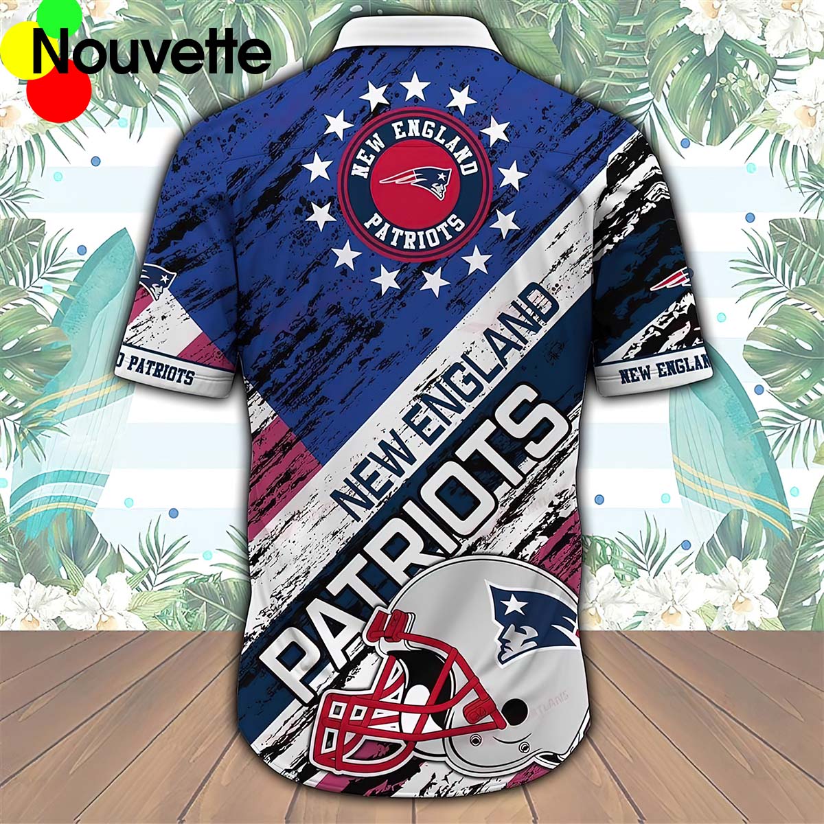 New England Patriots Hawaiian Shirt New England Patriots Hawaiian Shirt