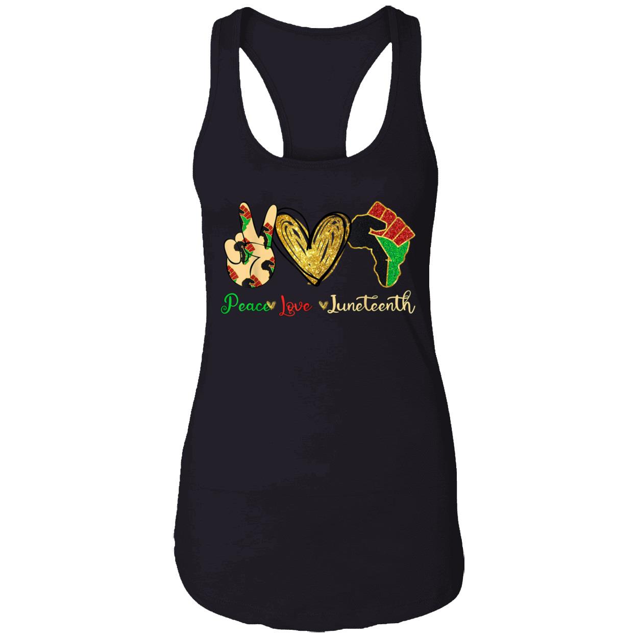 Peace Love Juneteenth Shirt Peace Love Juneteenth Shirt