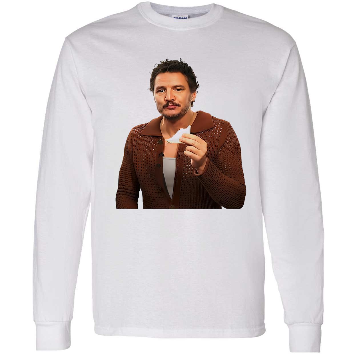 Pedro Pascal Eats A Sandwich Shirt Pedro Pascal Eats A Sandwich Shirt