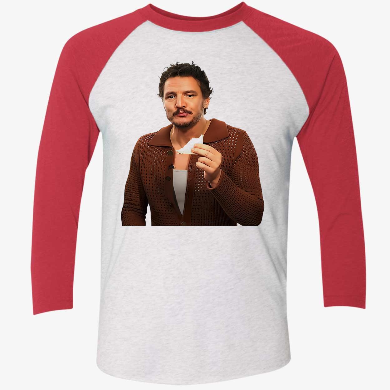 Pedro Pascal Eats A Sandwich Shirt Pedro Pascal Eats A Sandwich Shirt