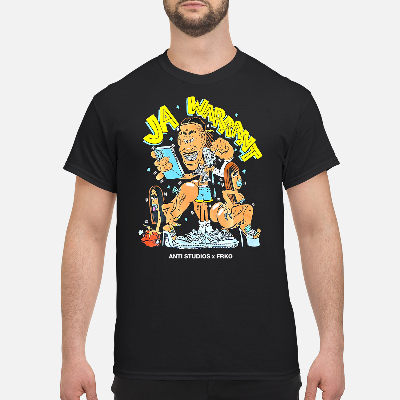 Ja Warrant Anti Studios X Frko Shirt Ja Warrant Anti Studios X Frko Shirt