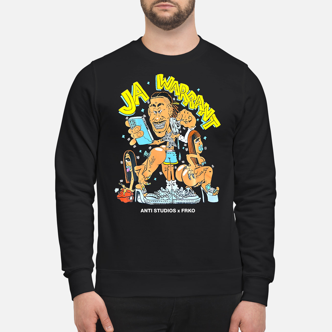 Ja Warrant Anti Studios X Frko Shirt Ja Warrant Anti Studios X Frko Shirt