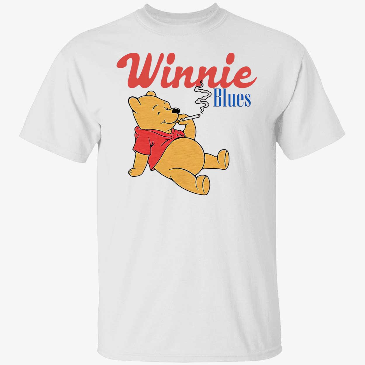 Pooh Winnie Blues Smoking Shirt