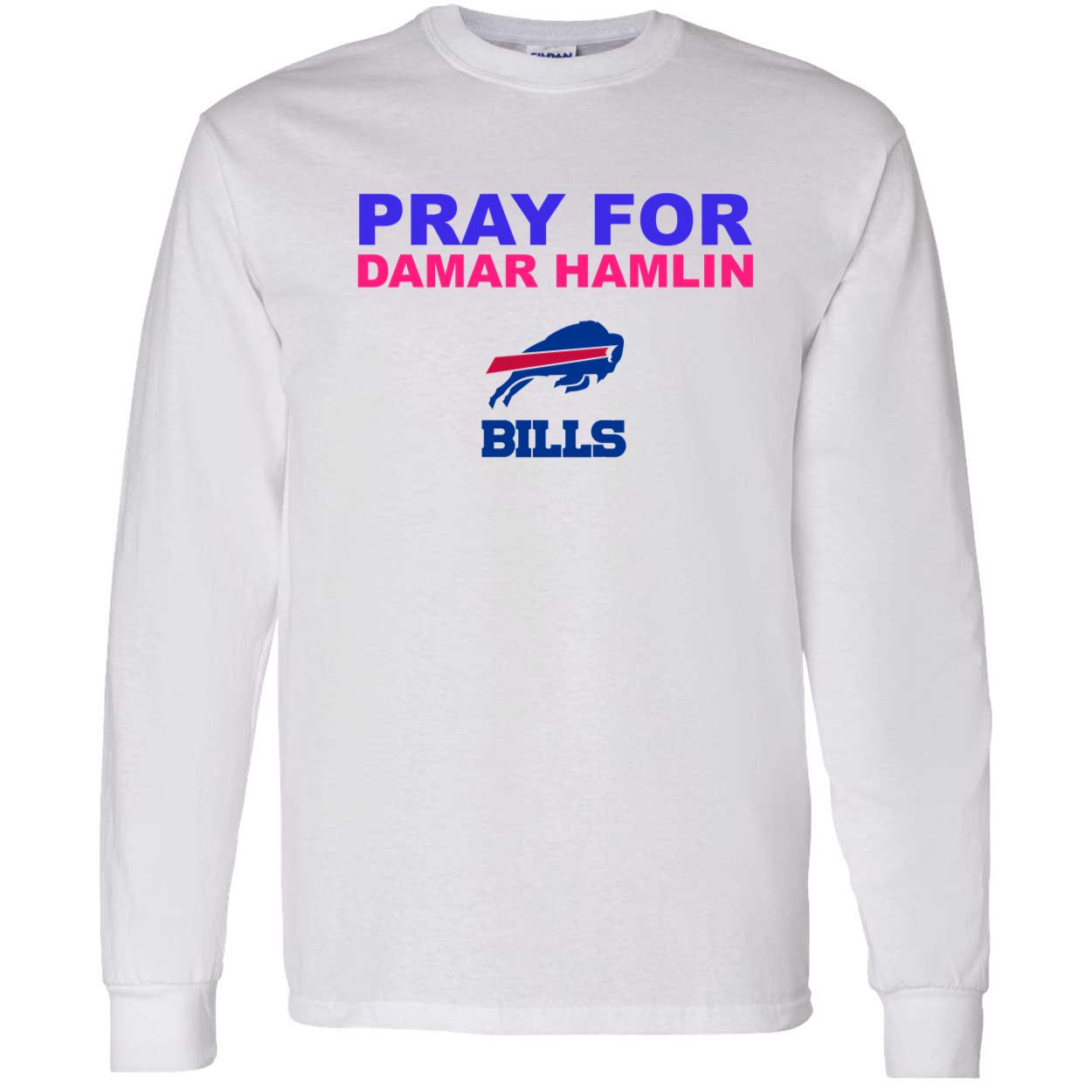 Pray For Damar Hamlin Bills Sweatshirt Pray For Damar Hamlin Bills Sweatshirt